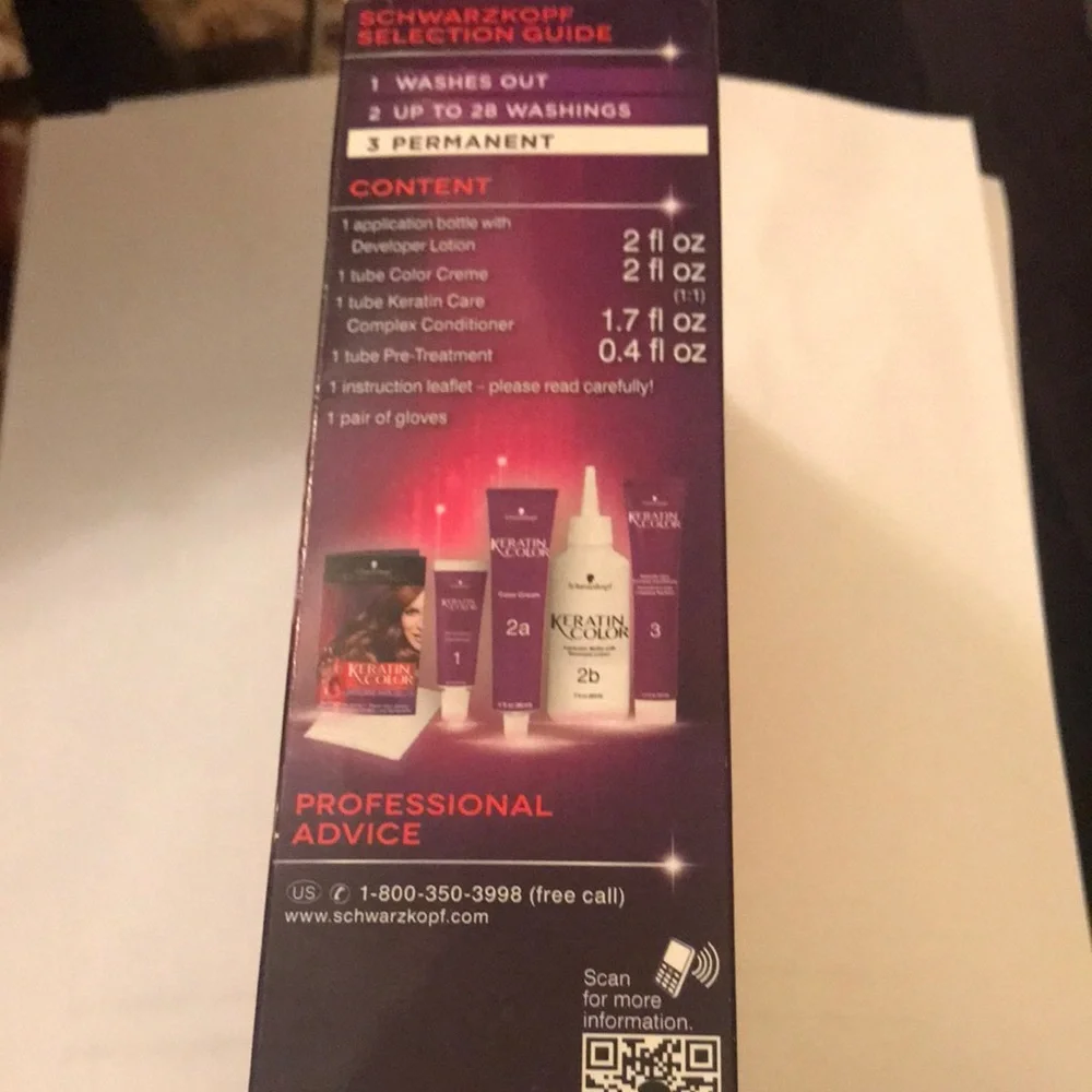 Keratin Color Permanent Hair Color - Warm Mahogany (5.6)